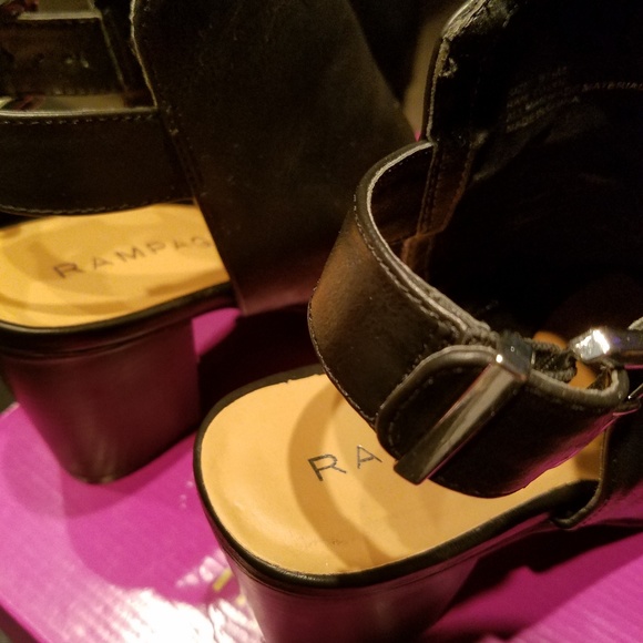 Rampage
Womens Block Heels
Buckle Peep Toe Slingba - Picture 6 of 8